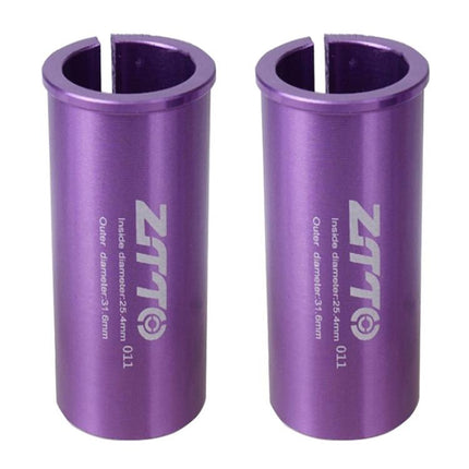 2pcs ZTTO Bicycle Seat Post Conversion Sleeve Reducer Cover, 25.4-27.2mm 001, 27.2-28.6mm 003, 27.2-30.4mm 004, 27.2-30.8mm 005, 27.2-31.6mm 006, 27.2-33.9mm 007, 31.8-34.9mm 008, 30.9-31.6mm 009, 25.4-30.9mm 010, 25.4-31.6mm 011, 27.2-30mm 012        ...