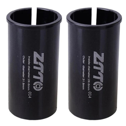 2pcs ZTTO Bicycle Seat Post Conversion Sleeve Reducer Cover