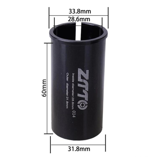2pcs ZTTO Bicycle Seat Post Conversion Sleeve Reducer Cover