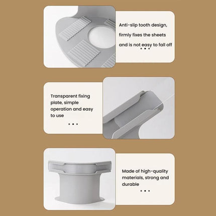 4pcs /Pack Invisible Card Slot Anti-slip Sheet Fixer Sheet Clip