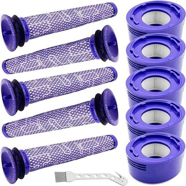 11 In 1 Replacement Filter Kit For Dyson V7/V8 Vacuum Cleaner HEPA Washable Accessories, Replacement Filter Kit