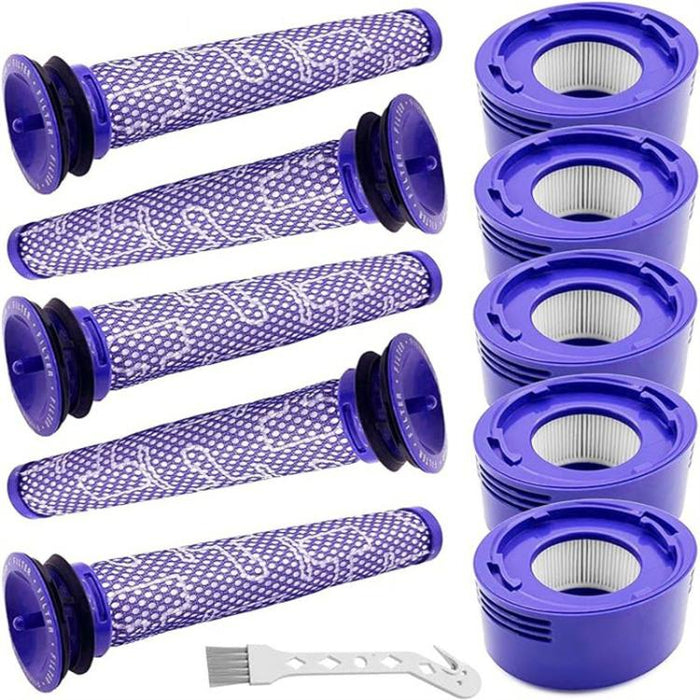 11 In 1 Replacement Filter Kit For Dyson V7/V8 Vacuum Cleaner HEPA Washable Accessories, Replacement Filter Kit