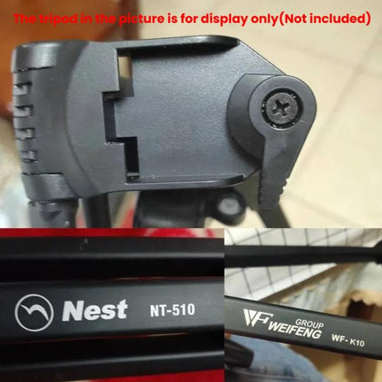 Quick Release Plate for Velbon QB-32 Weifeng WF-K10 / 320, NEST NT-510 / 530 Tripod, WF-K10