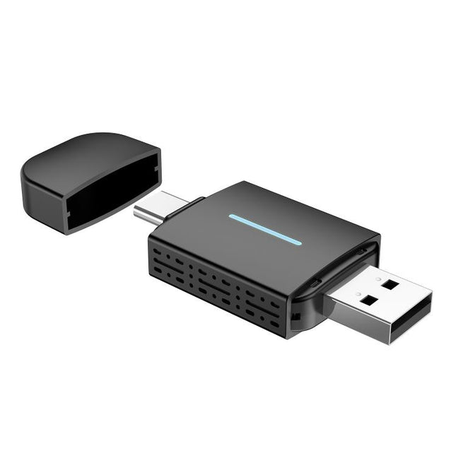 Car Wired Dual-port CarPlay/Android 2 in 1 Converts To Wireless Box