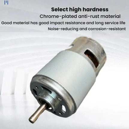 775 Micro Motor Garden Tools High Pressure Water Pump Air Pump Equipment Fan DC Motor, 12V 3000RPM, 12V 6000RPM, 12V 12000RPM, 24V 12000RPM