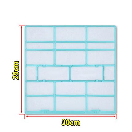 Filter Mesh For Midea Air Conditioner Replacement 1/1.5/2 HP Wall-Mounted Indoor Units, 29x27.5cm, 34.5x27.5cm, 32x27.5cm, 25.3x28cm, 30x29cm, 29.7x28cm, 37.7x29.4cm, 37.5x33cm, 28.2x26.5cm, 30.2x28cm, 35.9x43.7cm, 32.5x32cm, 30x32cm, 27x26.5cm, 28.5x2...