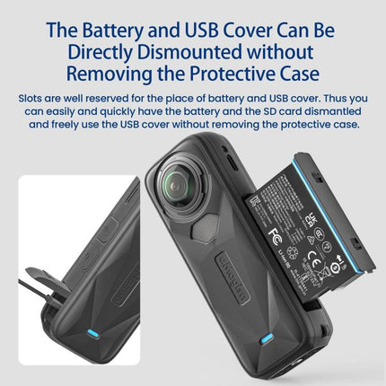For Insta360 X5 Action Camera Protective Accessories