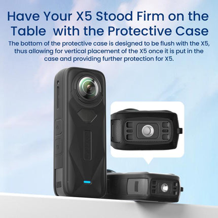 For Insta360 X5 Action Camera Protective Accessories
