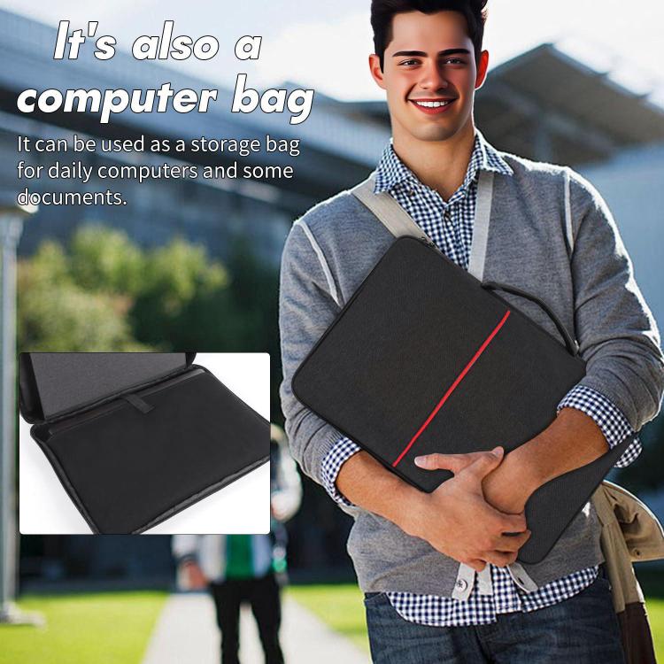 16-Inch Laptop Bag Sun Shade Foldable Anti-Glare Privacy Screen Cover for Outdoor Use