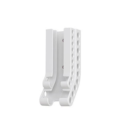 Wall-Mounted Battery Organizer Holds 10 AA & 10 AAA Batteries Space-Saving Battery Storage Rack