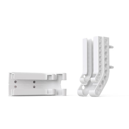 Wall-Mounted Battery Organizer Holds 10 AA & 10 AAA Batteries Space-Saving Battery Storage Rack