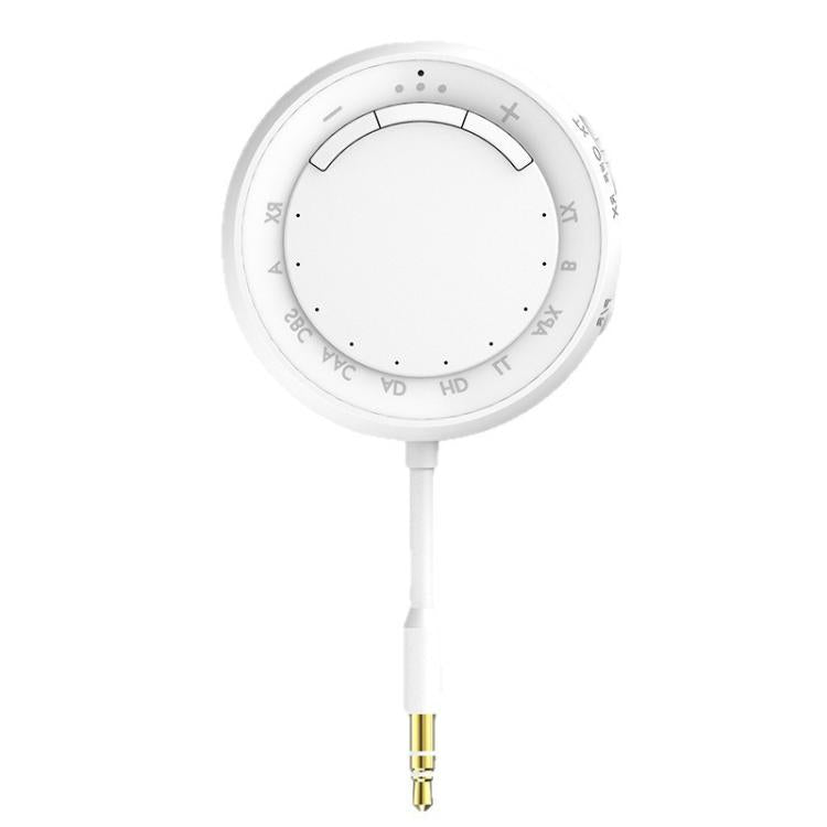2-in-1 Bluetooth 5.4 Audio Adapter with Qualcomm Chip Low Latency Wireless Transmitter/Receiver for Car/Home