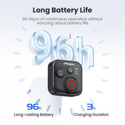 aMagisn Wireless Bluetooth Remote Control for Insta360, GoPro Hero Cameras & Smartphones - 50m Long Range, for Insta360 50m
