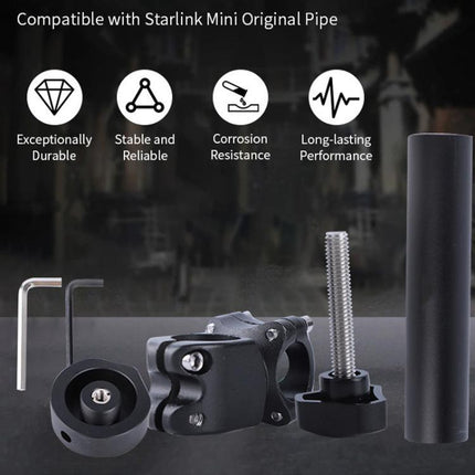 For 2024 Starlink Mini S2029 Aluminium Alloy Roof Rack Set, S2029