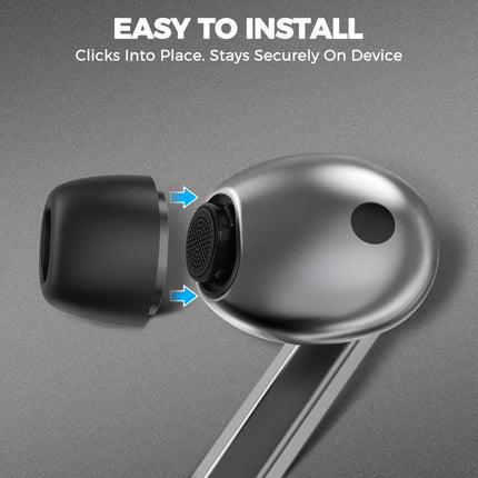 For Samsung Galaxy Buds3 Pro AhaStyle WG168 Memory Foam Anti-Slip Anti-Loss Earplug Cap, S+M+L, L, M, S
