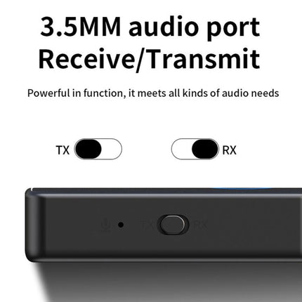 2-In-1 Bluetooth 5.4 Audio Adapter Transmitter/Receiver 3.5mm AUX For Car/TV/Headphones, M30