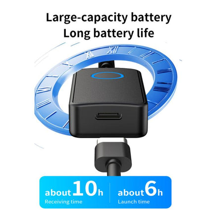2-In-1 Bluetooth 5.4 Audio Adapter Transmitter/Receiver 3.5mm AUX For Car/TV/Headphones, M30