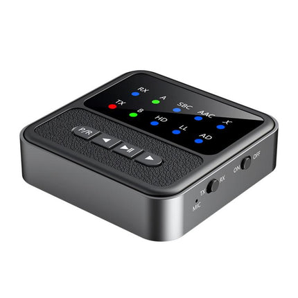 2-in-1 Bluetooth 5.4 Audio Transceiver HiFi Transmitter/Receiver, HD Calls, RCA/3.5mm AUX for Car/Home Stereo, BT200