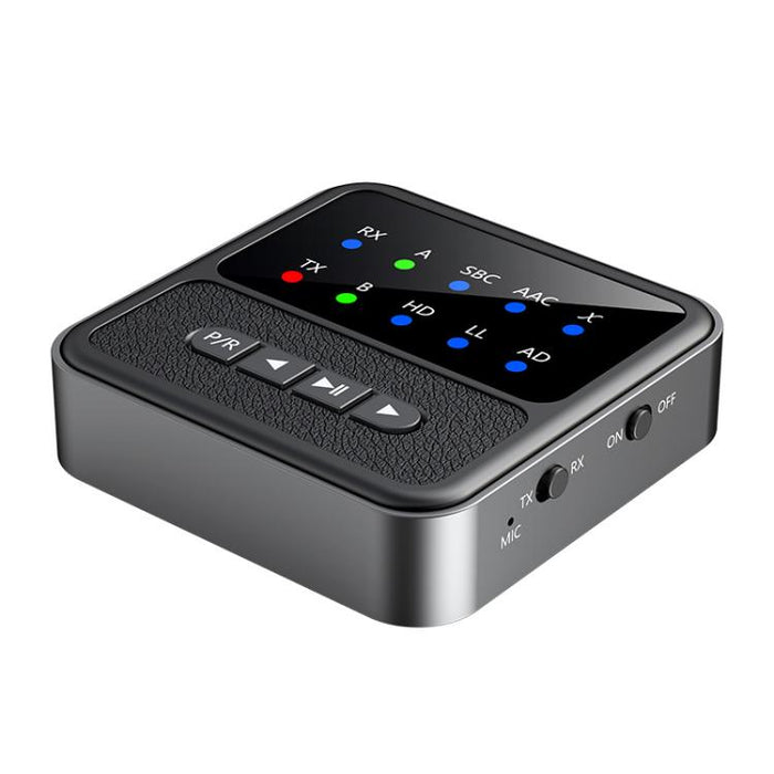 2-in-1 Bluetooth 5.4 Audio Transceiver HiFi Transmitter/Receiver, HD Calls, RCA/3.5mm AUX for Car/Home Stereo, BT200