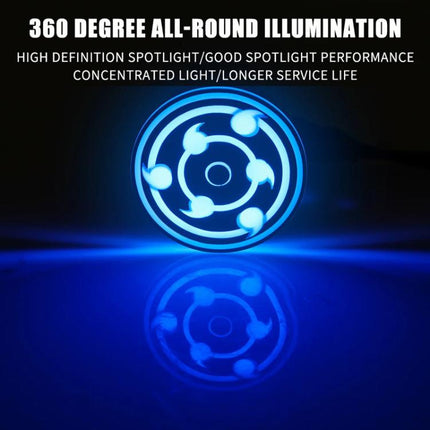 Highlight Motorcycle Rotating Brake Lights LED Tail Lights Modified Car Lights, Windmill, Gear, Bauhinia Flower, Whirlwind, Million Flowers, Compass