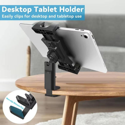 Multifunctional Travel Mobile Phone Tablet Desktop Stand Rotating Fixed Clip, XMX076