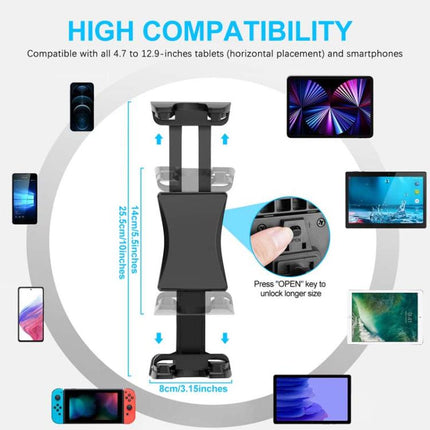 Multifunctional Travel Mobile Phone Tablet Desktop Stand Rotating Fixed Clip, XMX076