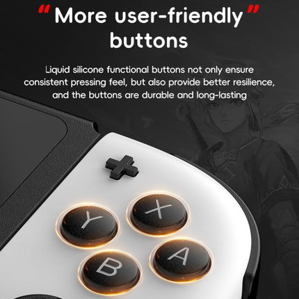 For Nintendo Switch JOY-05 Split Controllers TMR Hall Effect Joysticks, 6-Axis Motion & RGB Lighting