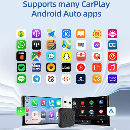 Carlinkit Original Car Wired To Wireless Carplay/Android Auto Internet Box