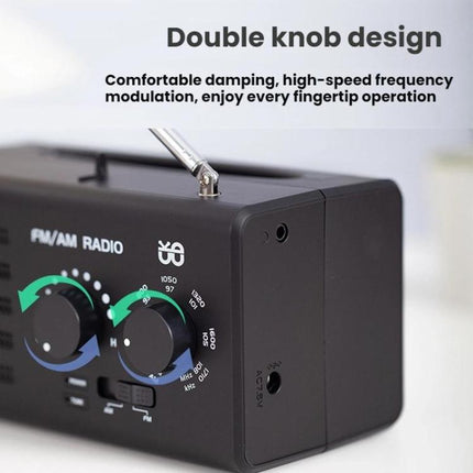 Dual-band FM/AM External Power Socket Radio Player, For EU, For US
