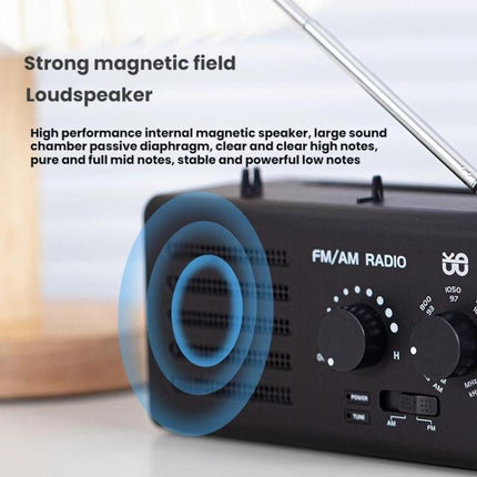 Dual-band FM/AM External Power Socket Radio Player, For EU, For US