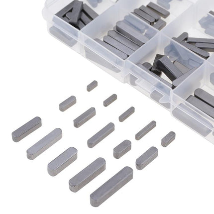 140pcs /Set 3/4/5/6mm Boxed Parallel Pin Dive Shaft Pulley Keys