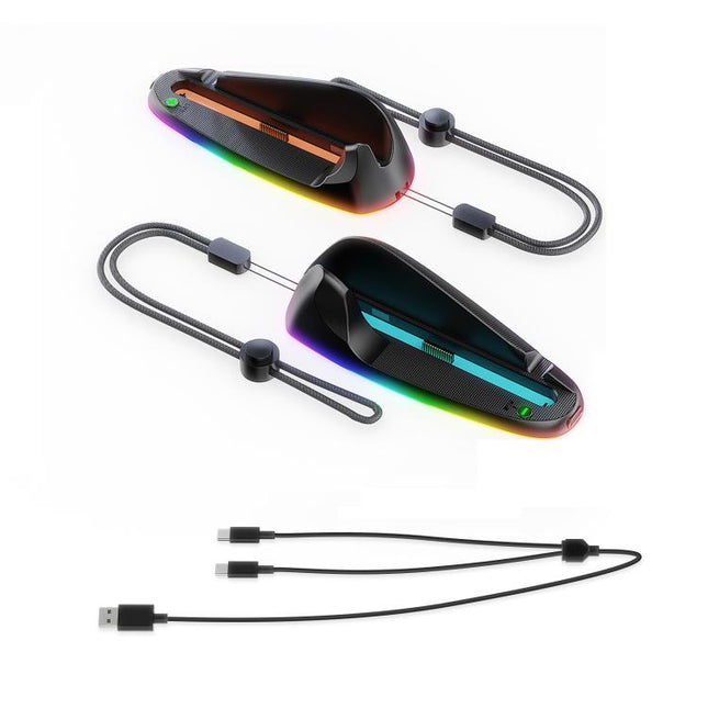 For Nintendo Switch 2 JYS Controller Mouse Magnetic Dock With Ambient Lighting, JYS-NS2320