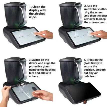 For Thermomix TM7 Tempered Glass Screen Protector Chef Machine Accessories, TM7