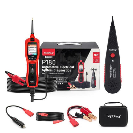TopDiag 汽车电气系统诊断带电线查找器, TopDiag P180