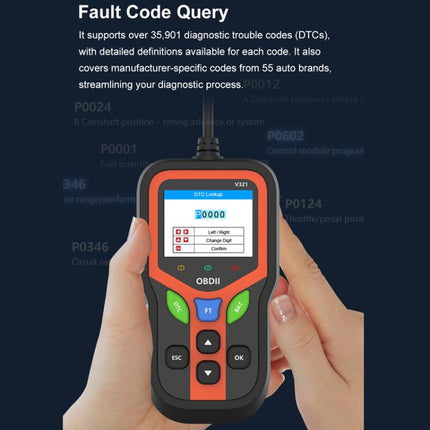 OBD 9-16V Car Battery Fault/Health Tester, V321