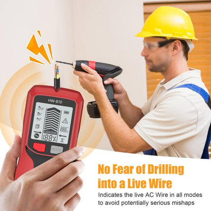 Multifunctional Wall Stud Wire Metal Detector