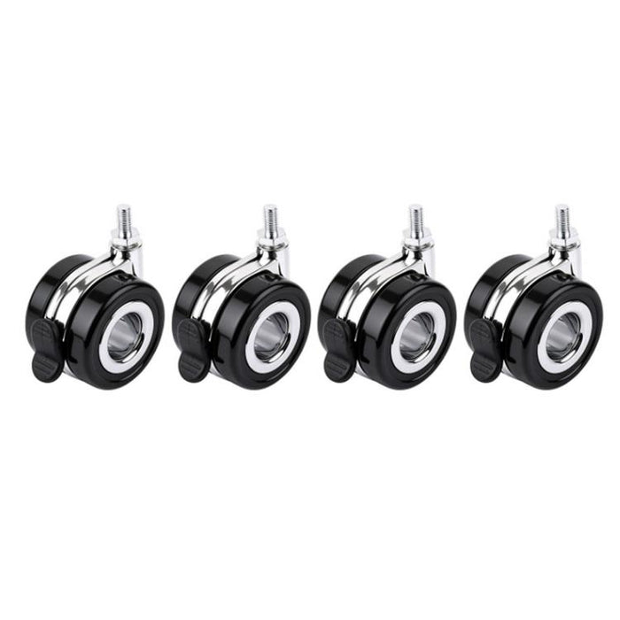 Waveshare For HomeRack 2.5-inch (60mm) Hollow Caster Wheel Kit With Brakes