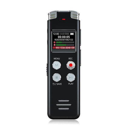 Portable HD Noise-Cancelling Voice-Activated Digital Voice Recorder For Conferences