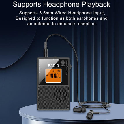 FM/AM/SW Full Band Portable Card Radio