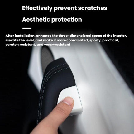 For Tesla 2024+ Model 3 Highland / Model Y Door Button Protective Patch, For Tesla Model 3 Highlan 4pcs /Set