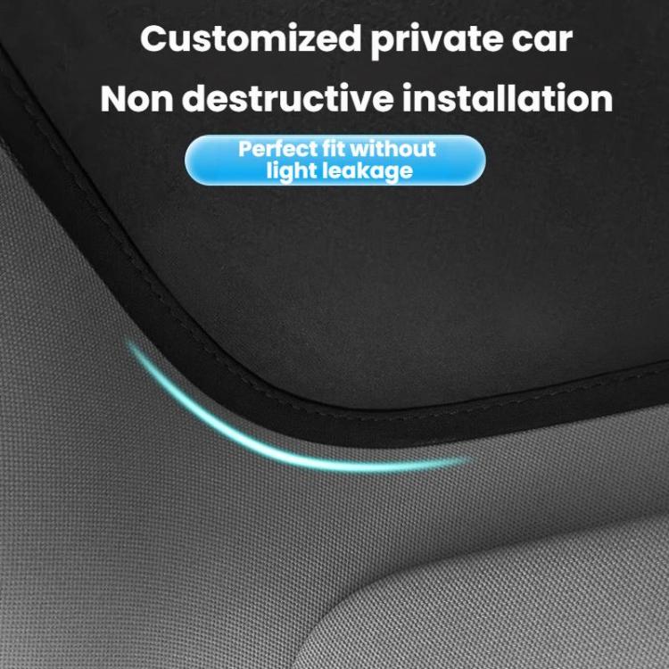 For Tesla Model Y Juniper Ice Crystals Sunroof Sunshade