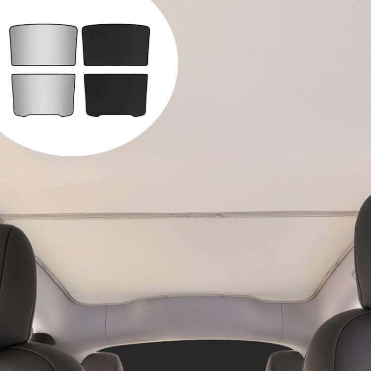 For Tesla Model Y Juniper Ice Crystals Sunroof Sunshade