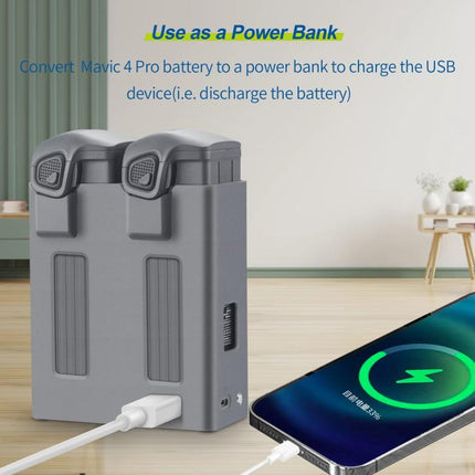 For DJI Mavic 4 Pro YX Dual-Channel Charger Battery Manager Simultaneous Charging Station, Dual-Channel