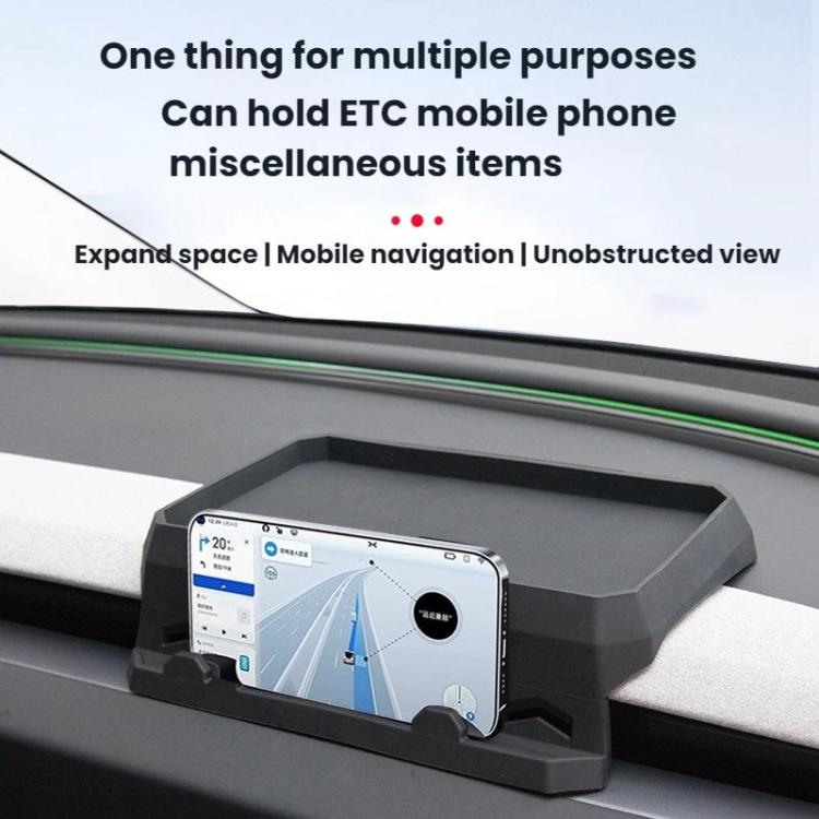 For Tesla Model 3 Highland Dashboard Tissue Storage Tray