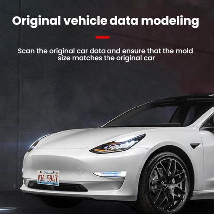 For Tesla 2024+ Model 3 Highland US Standard Punch-Free License Plate Frame