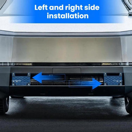 For Tesla Cybertruck Quick-Release Punch-Free US License Plate Frame