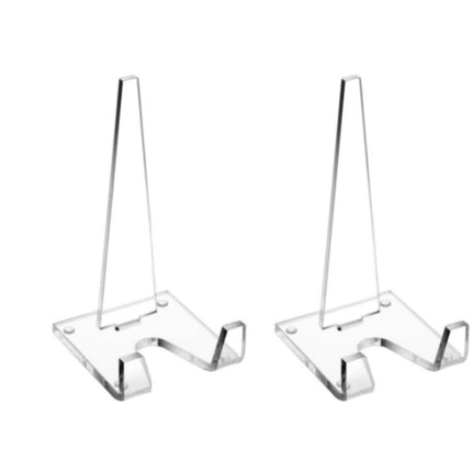 Acrylic Picture Frame Stand Dinner Plate Postcard Record Holder, YX186 1pc, YX186 2pcs /Set