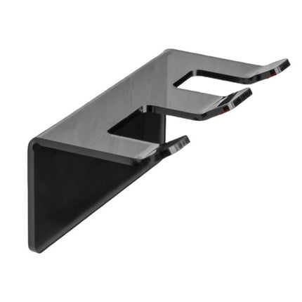 Self-Adhesive Acrylic Bathroom Wall Razor Storage Stand, 1pc, 2pcs