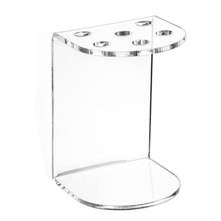 6-Hole Acrylic Scissor Barber Tool Storage Display Stand, 1pc, 2pcs