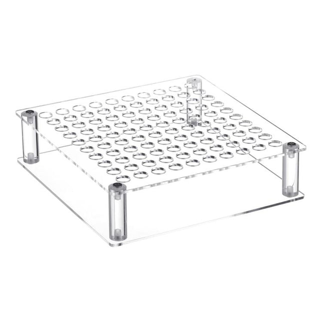 100-Hole Acrylic Paint Brush Holder and Pen Storage Stand, YX176